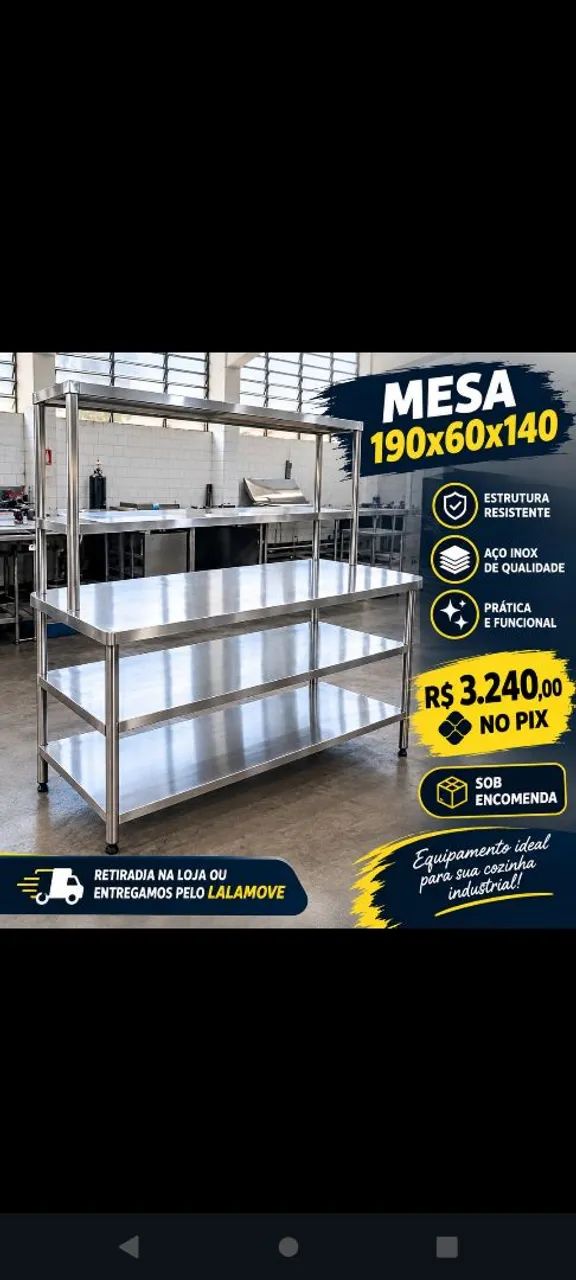 Mesa de montagem 