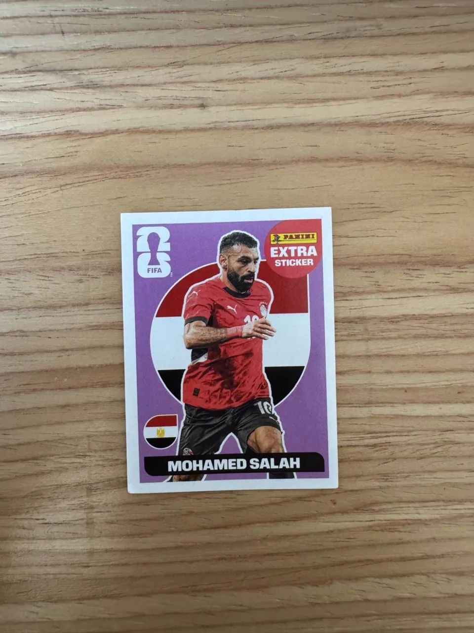 Figurinha Mohamed Salah roxo