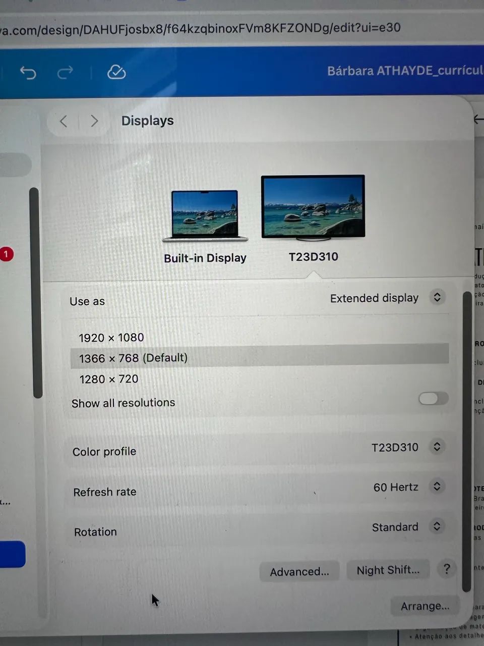 Monitor-TV Samsung 23 polegadas - Foto 4
