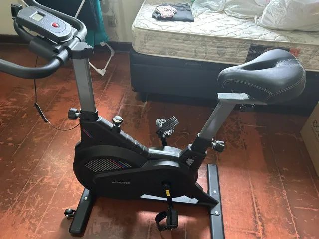 Bicicleta Spinning Preto até 150kg - Foto 2