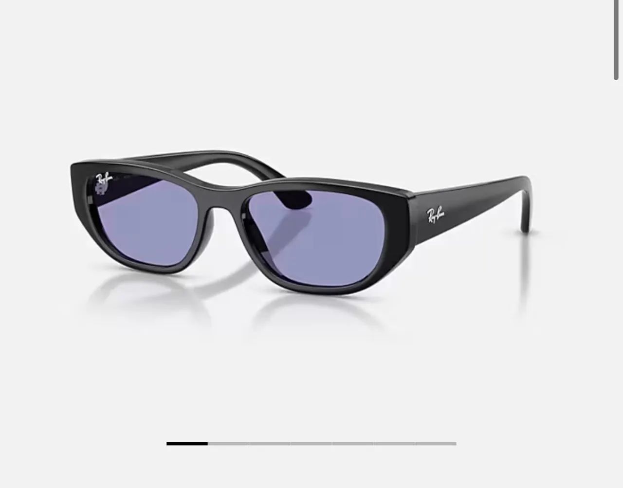 óculos de sol rayban rb4476 bio-based preto