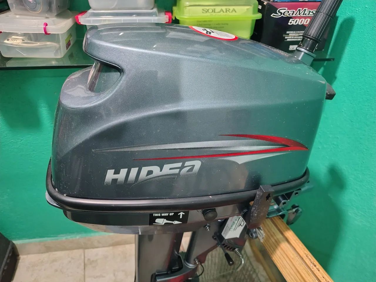 Motor de popa - hidea 9,8 hp - Foto 5