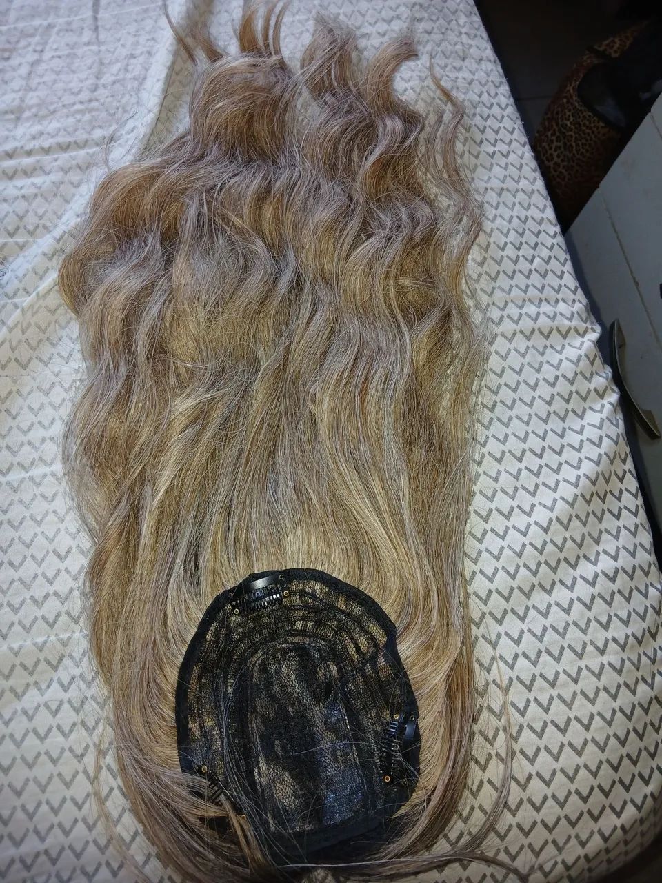 Toper de cabelo loiro - Foto 3