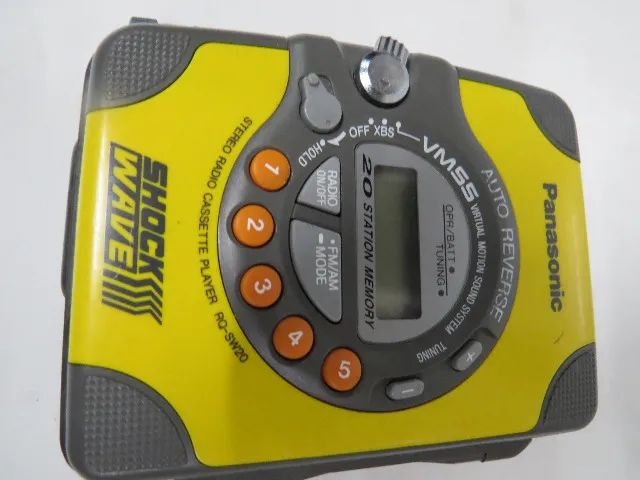 walkman antigo shock wave panasonic  - Foto 2