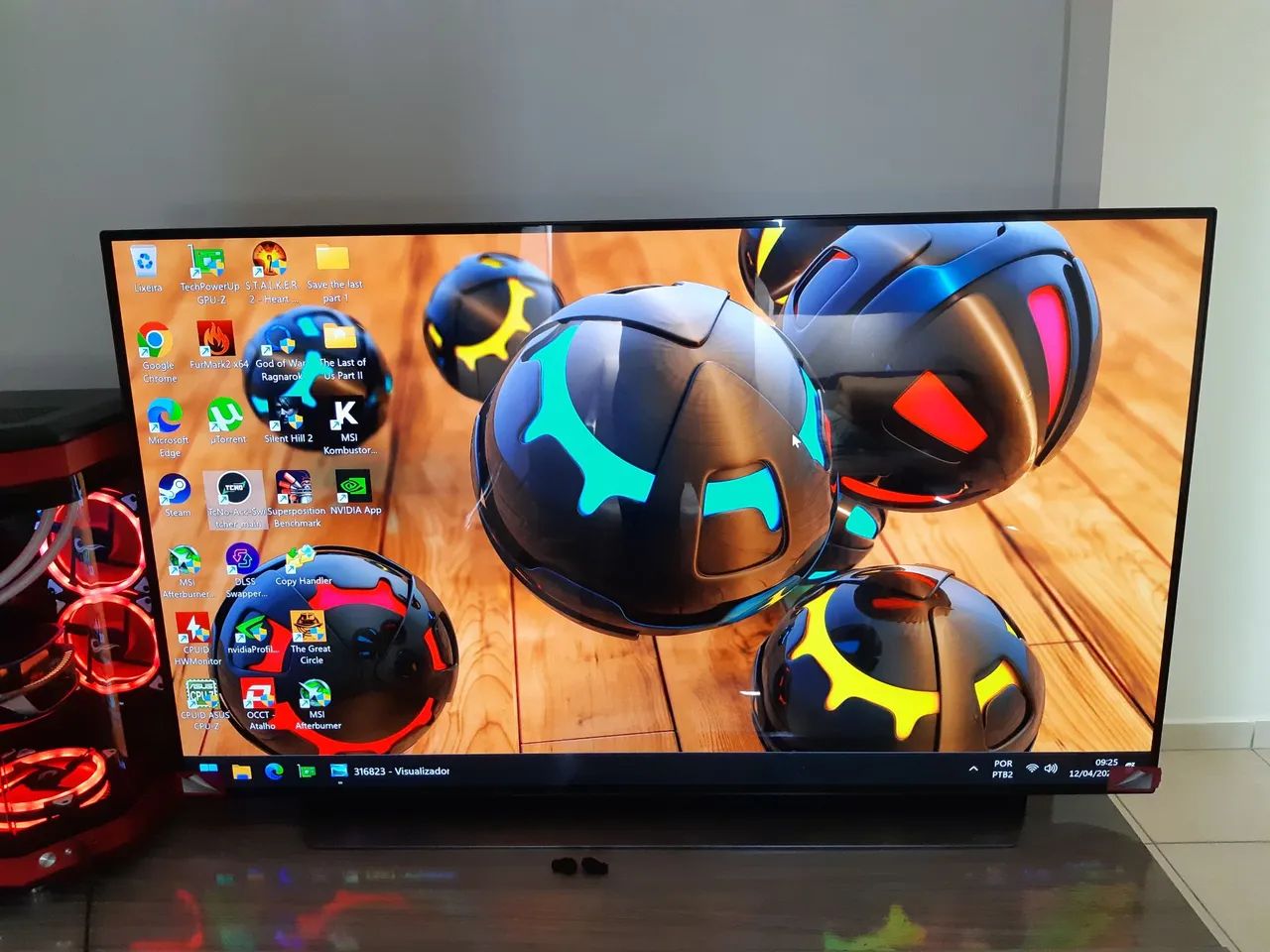 TV OLED LG 4K SMART TV C248 POLEGADAS NA CAIXA COM NOTA FISCAL NOVISSIMA