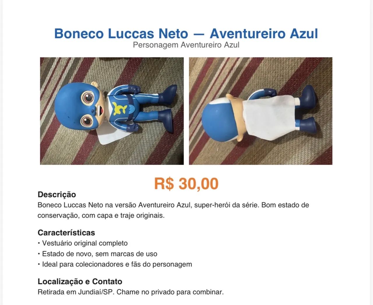 Boneco Luccas Neto - Foto 5