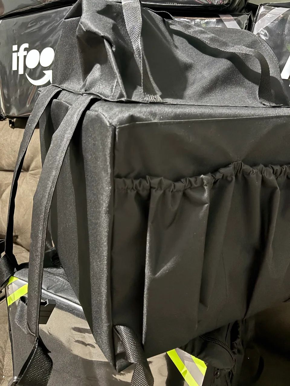 Bag mochila para motoboy, entrega, delivery 45L com isopor  - Foto 2