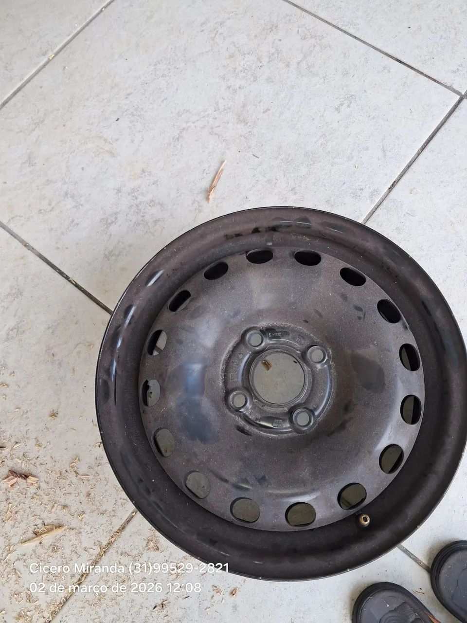 Rodas aro 14 carro - Foto 2