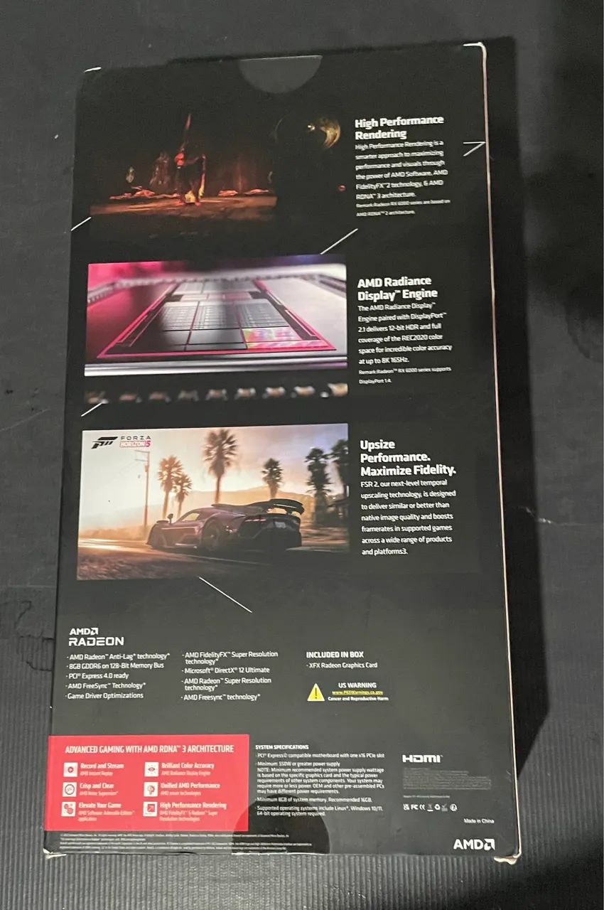 XFX AMD RX 7600 8GB (LACRADA) - Foto 3