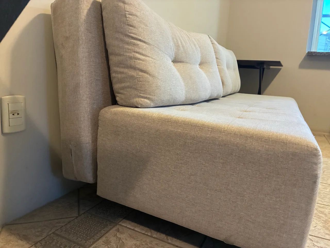 Vendo sofá cama de linho  - Foto 2