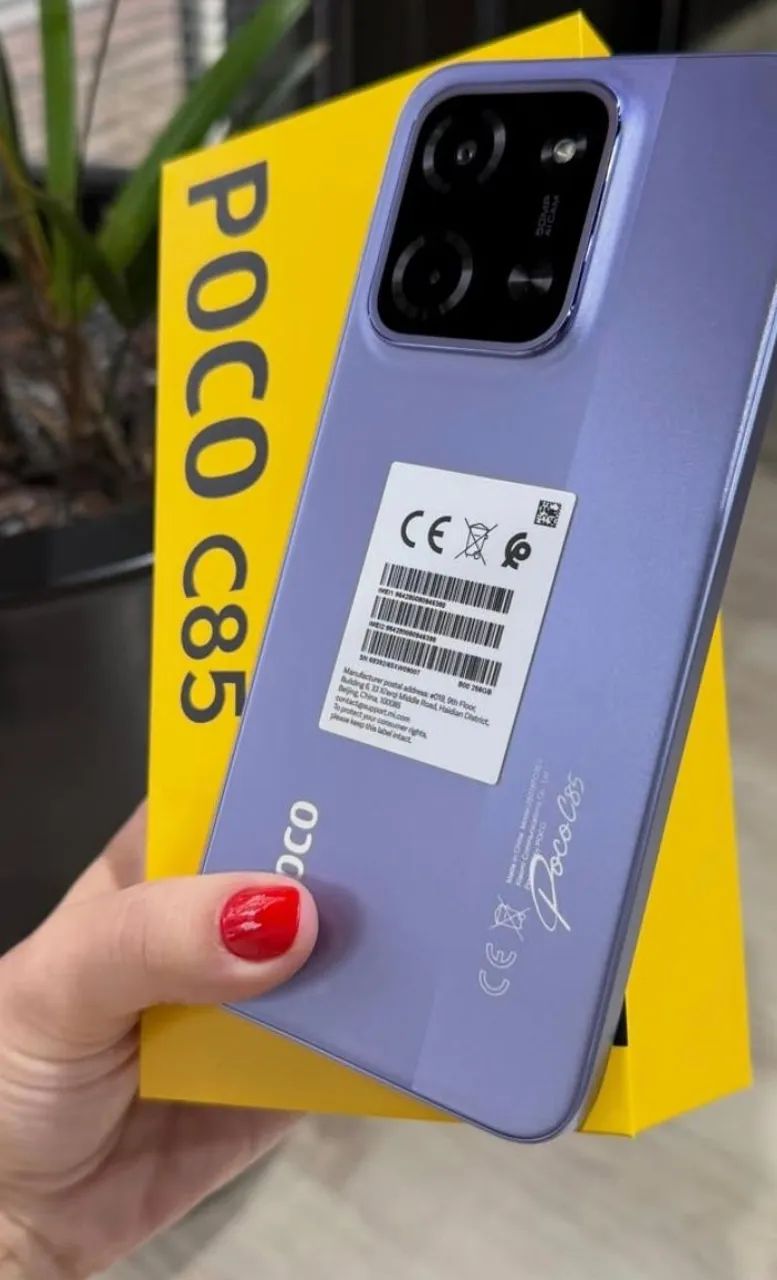 Xiaomi POCO C85 NFC 128/6 Roxo / Original Com Garantia -- Modelos