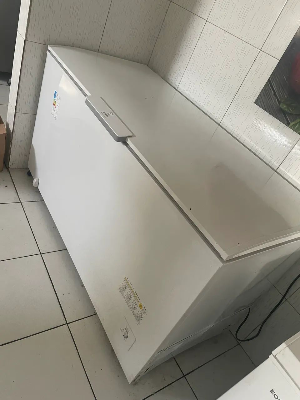 Freezer horizontal 513L - 3 meses de uso.