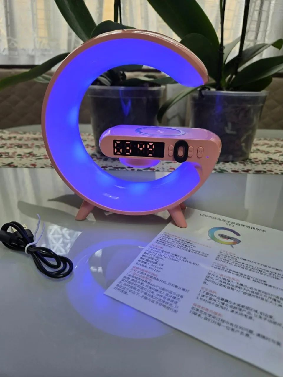 Carregador de Celular Luminoso