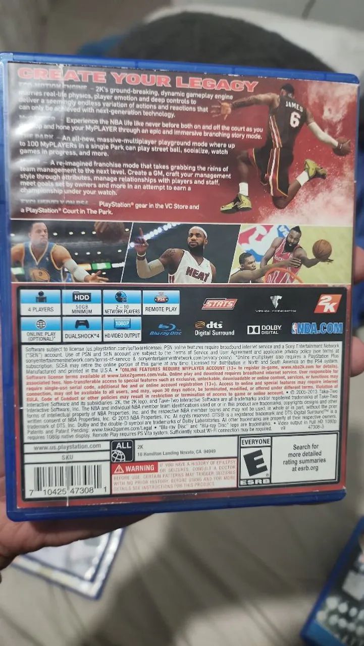 Jogo PS4 - NBA2K14 - Foto 2