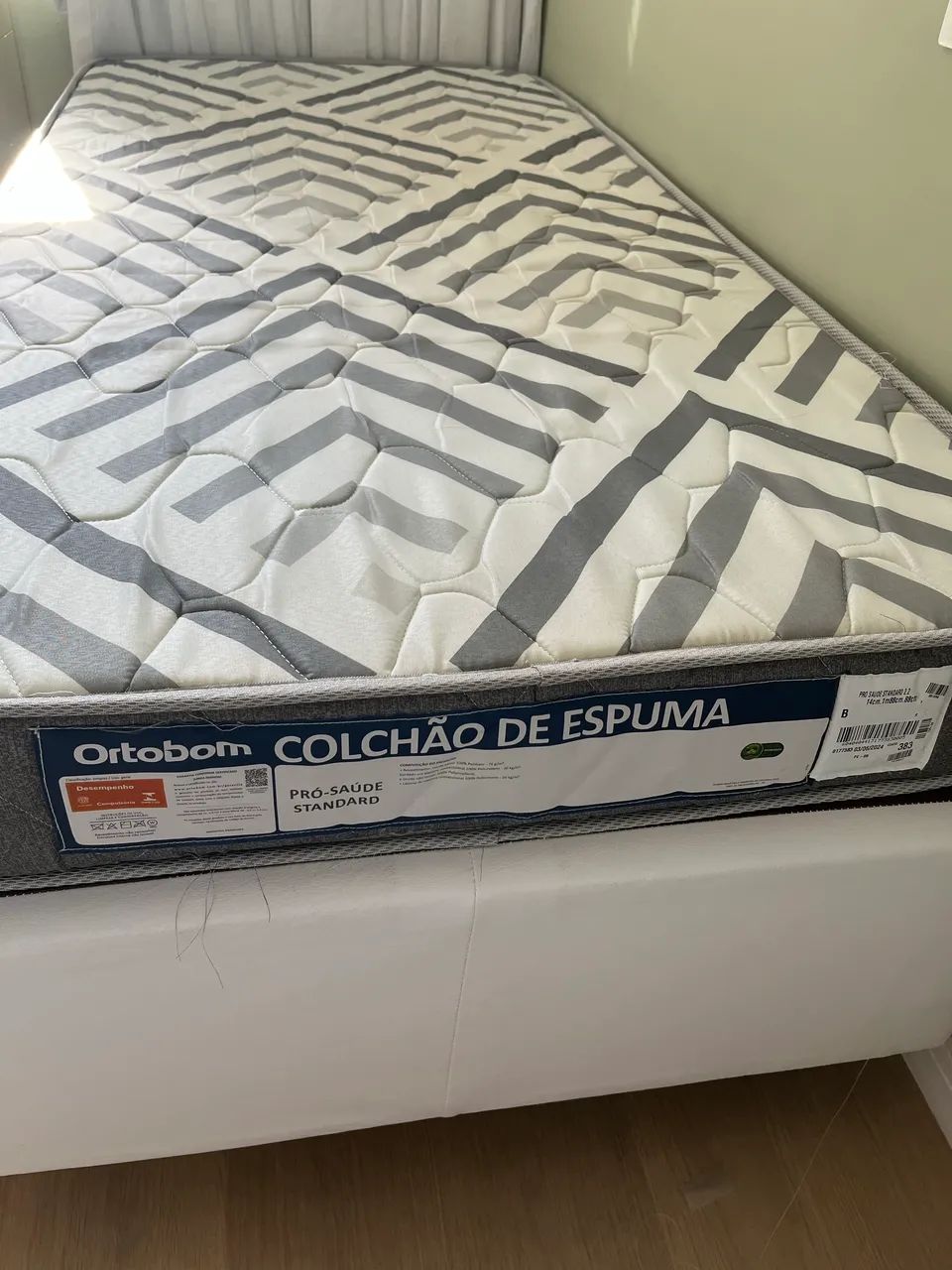 Cama solteiro box com colchão  - Foto 3