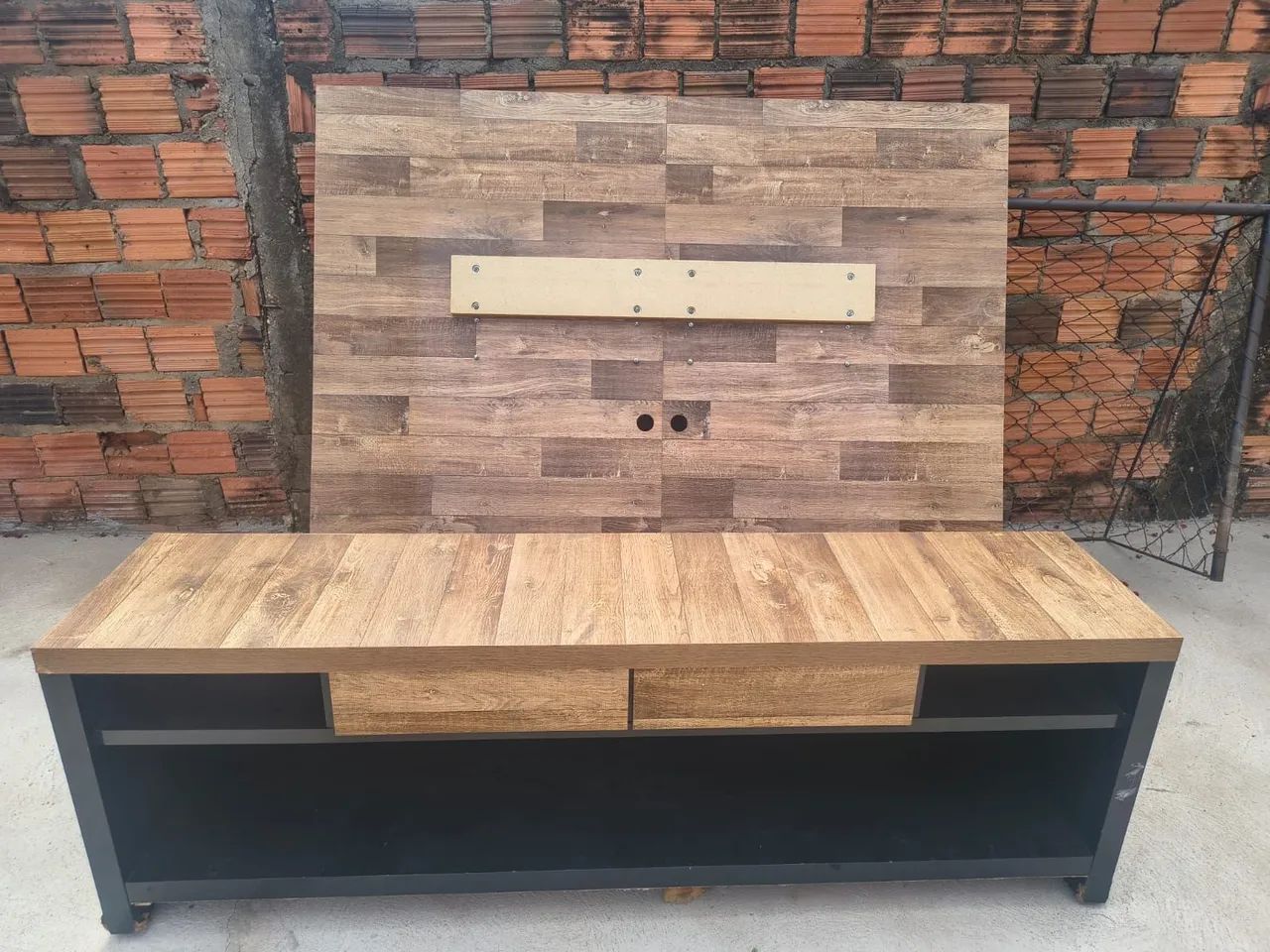 Painel mais rack