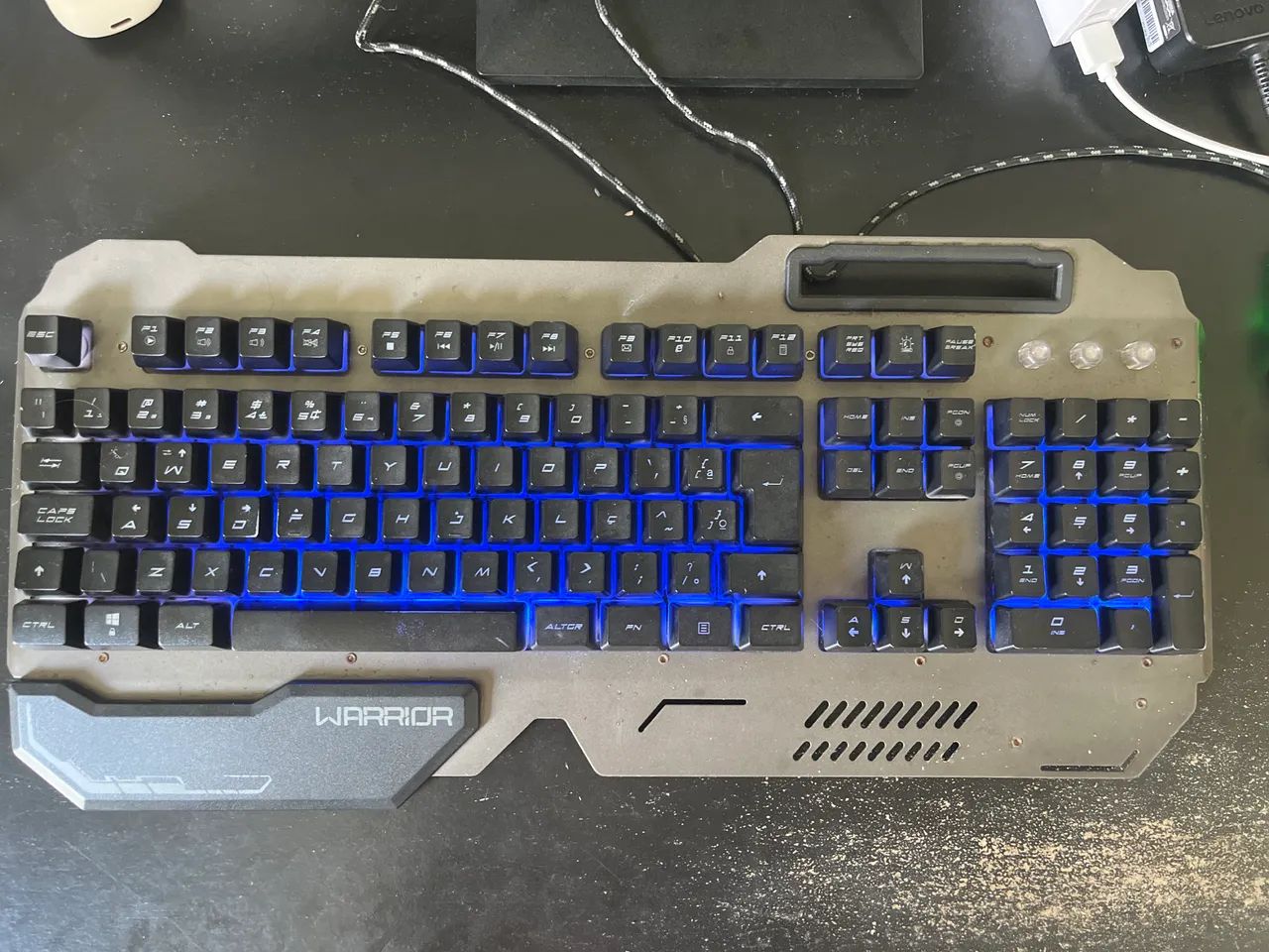 Teclado e Mouse Warrior Ragnar Keon 