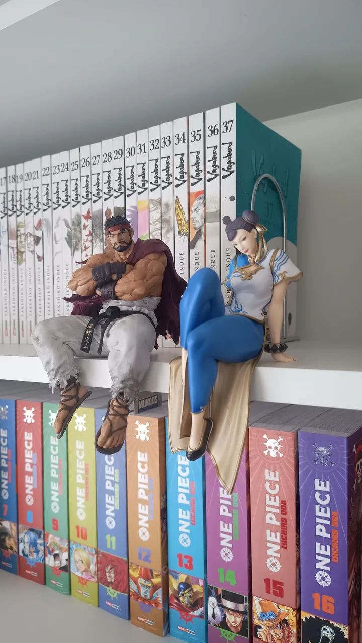 Figure Ryu e Chun-li Street Fighter 6 Original