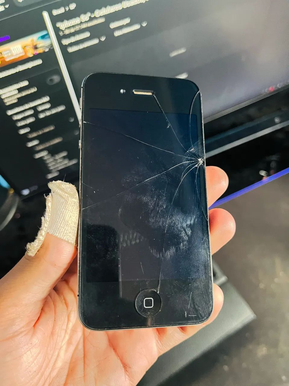 iPhone 4S 16gb (Retirada de peças) - Foto 4