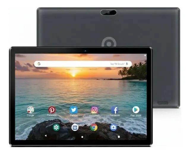 Tablet Pritom M10 Global de 10.1 polegadas, com 64GB de armazenamento interno, 2GB de memó