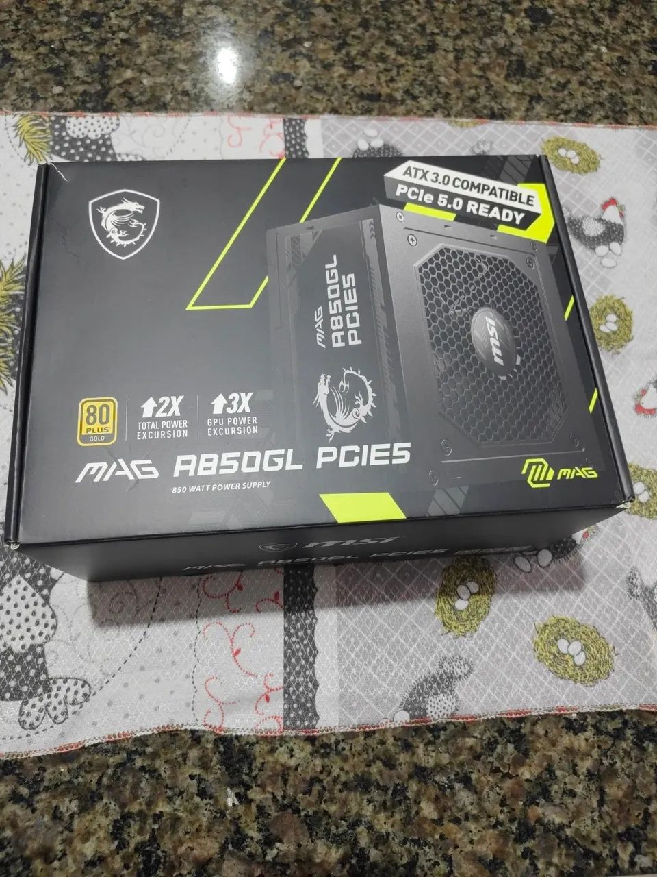 Fonte msi mag A 850 GL ( Com garantia ) Promoção 