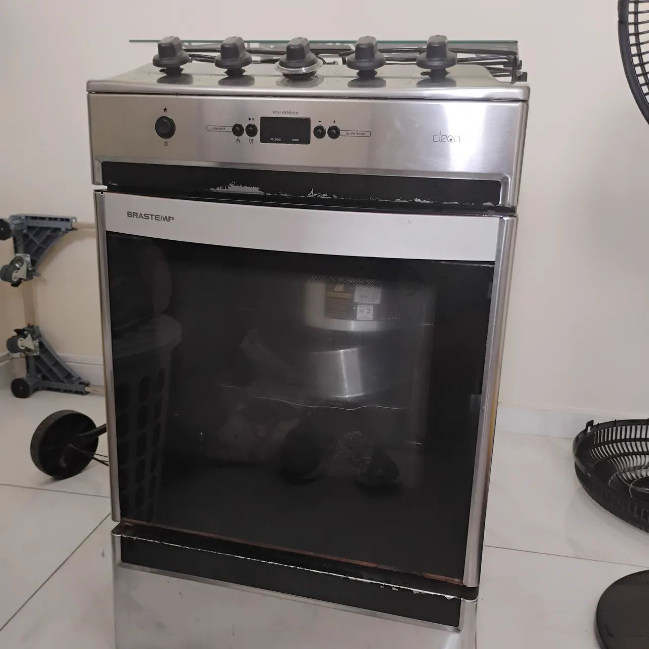 Fogão Usado Brastemp 4 bocas 