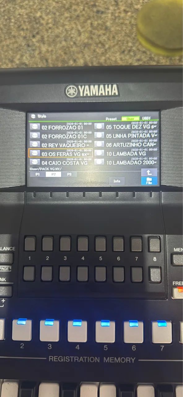 Teclado Sx 600 programado estado de novo e com bag - Foto 3