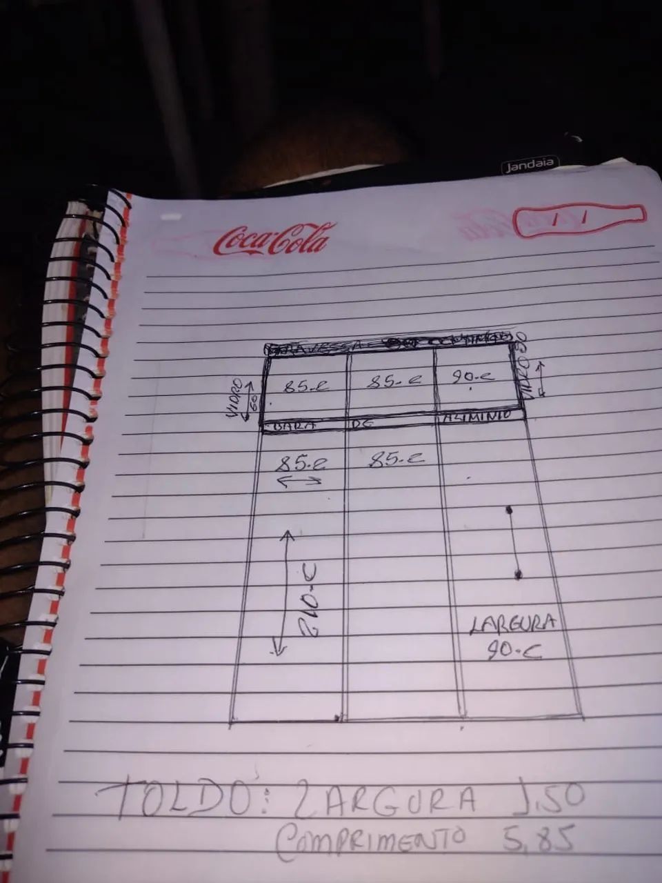 Divisórias de vidro ótimo estado
