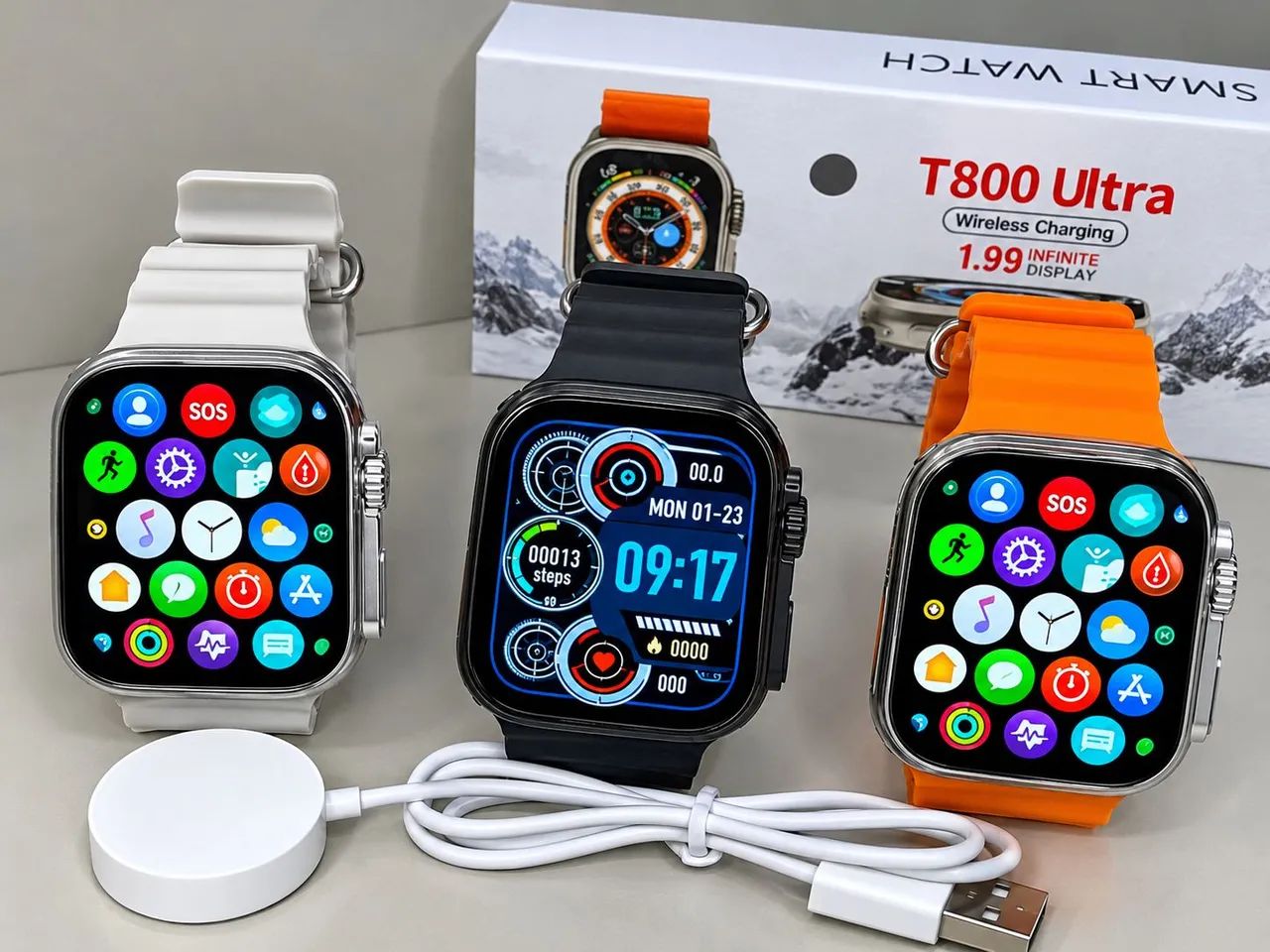 SMARTWATCH T800 ULTRA - Foto 3