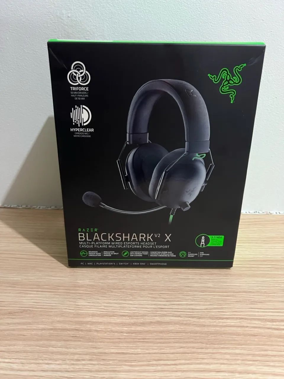 Headset Razer BlackShark V2 X