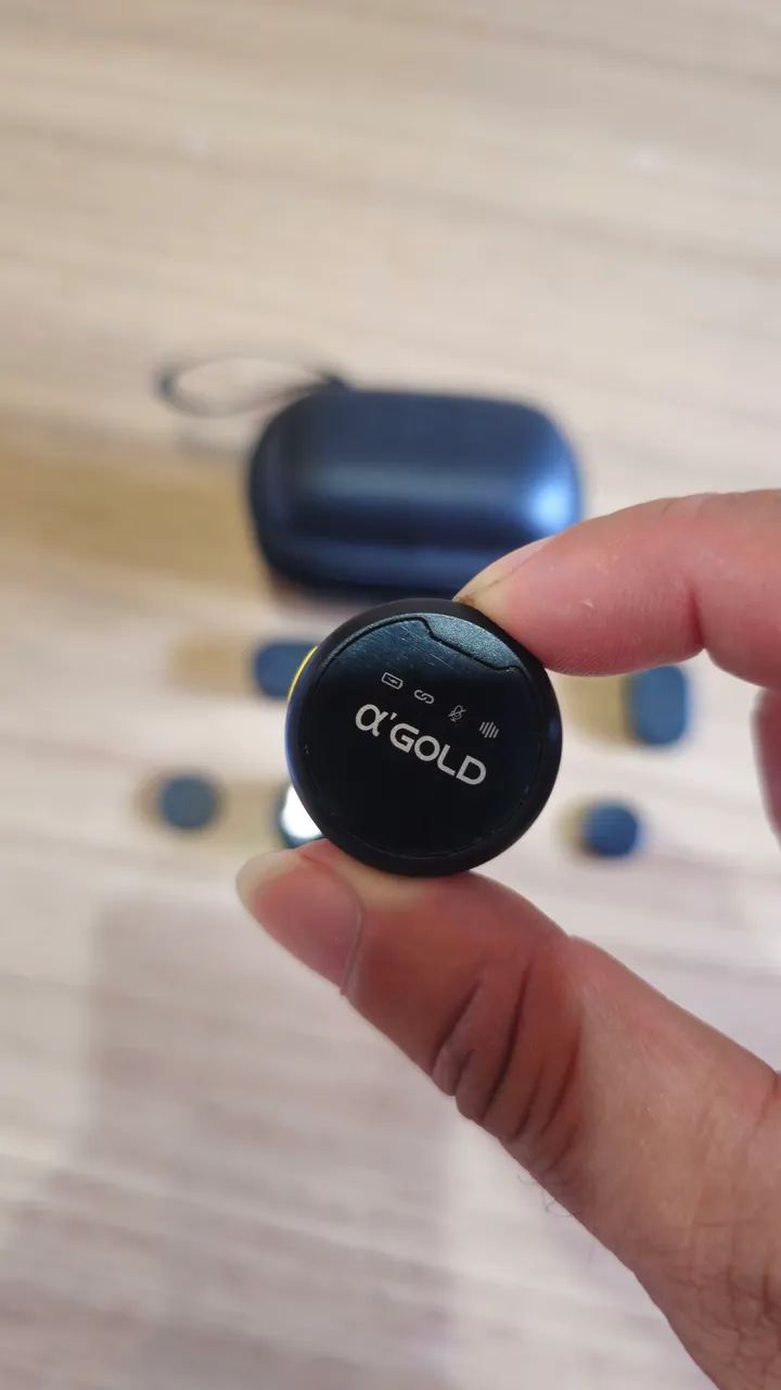 Vendo microfone A' Gold Pro Completo. Conectores USB - C e Lightning - Foto 5