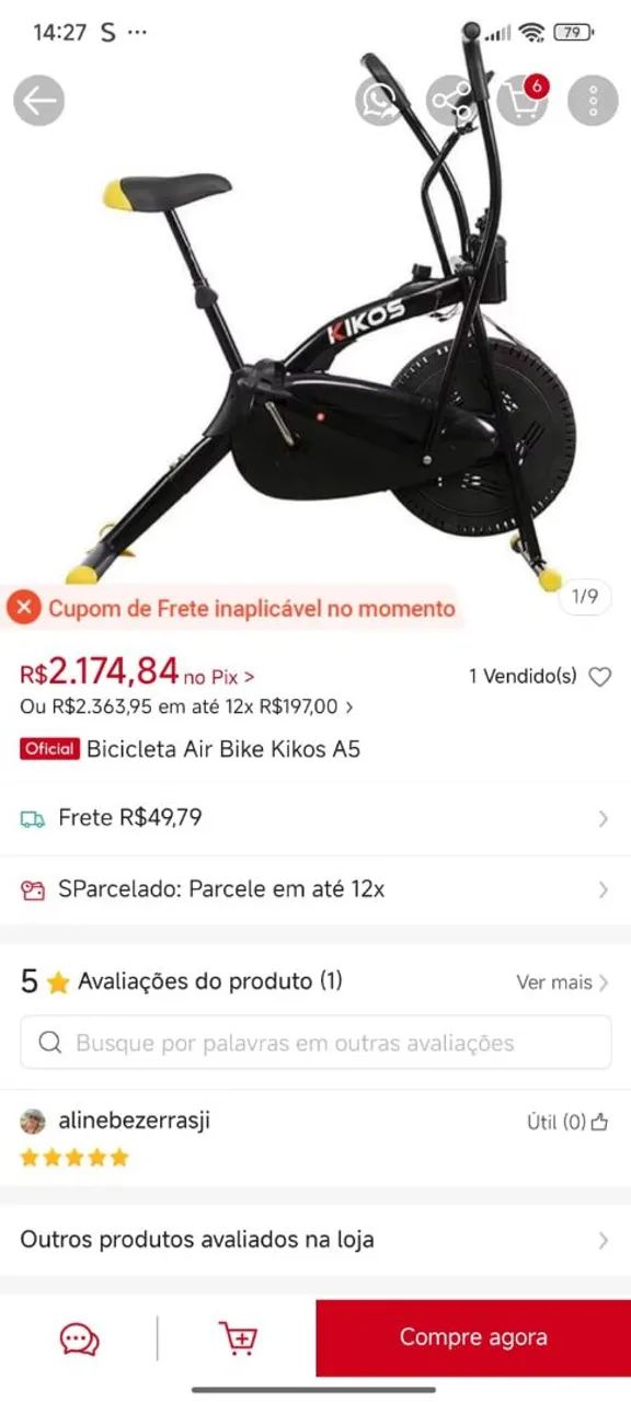 Bicicleta ergométrica  - Foto 4