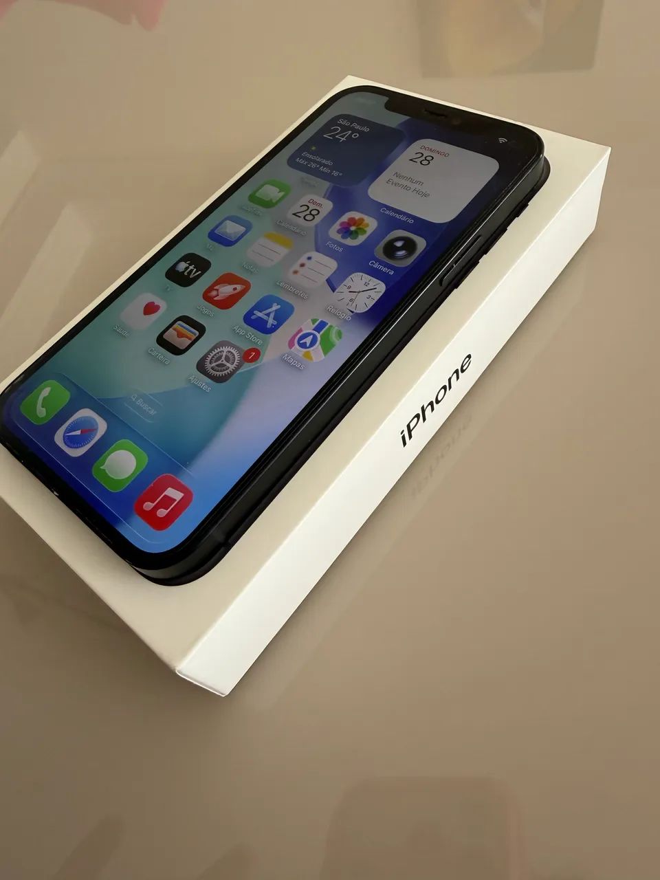 iPhone 12- 256gb preto 