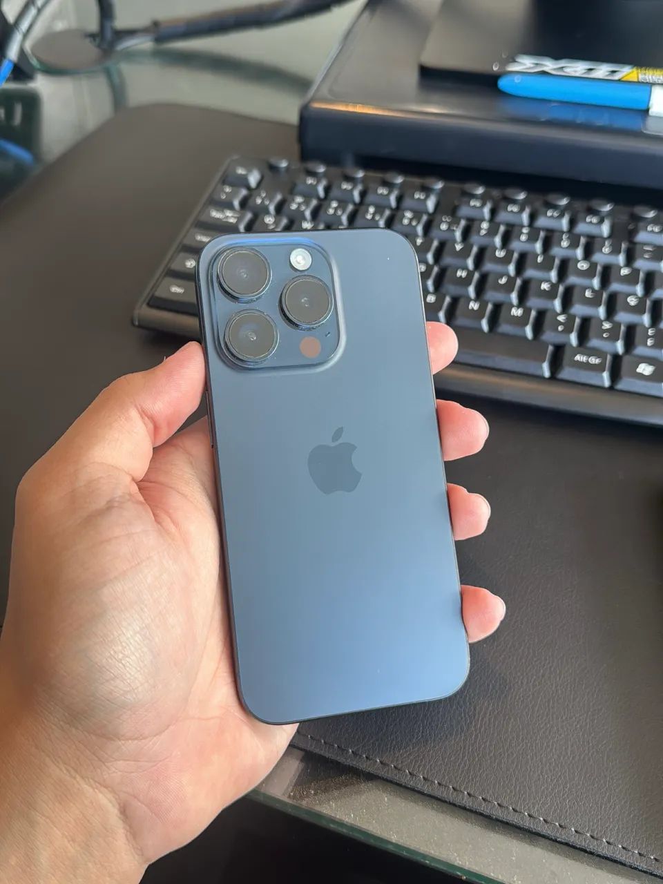 iPhone 15 Pro 256gb Azul Extra - Celulares e Smartphones - Jardim