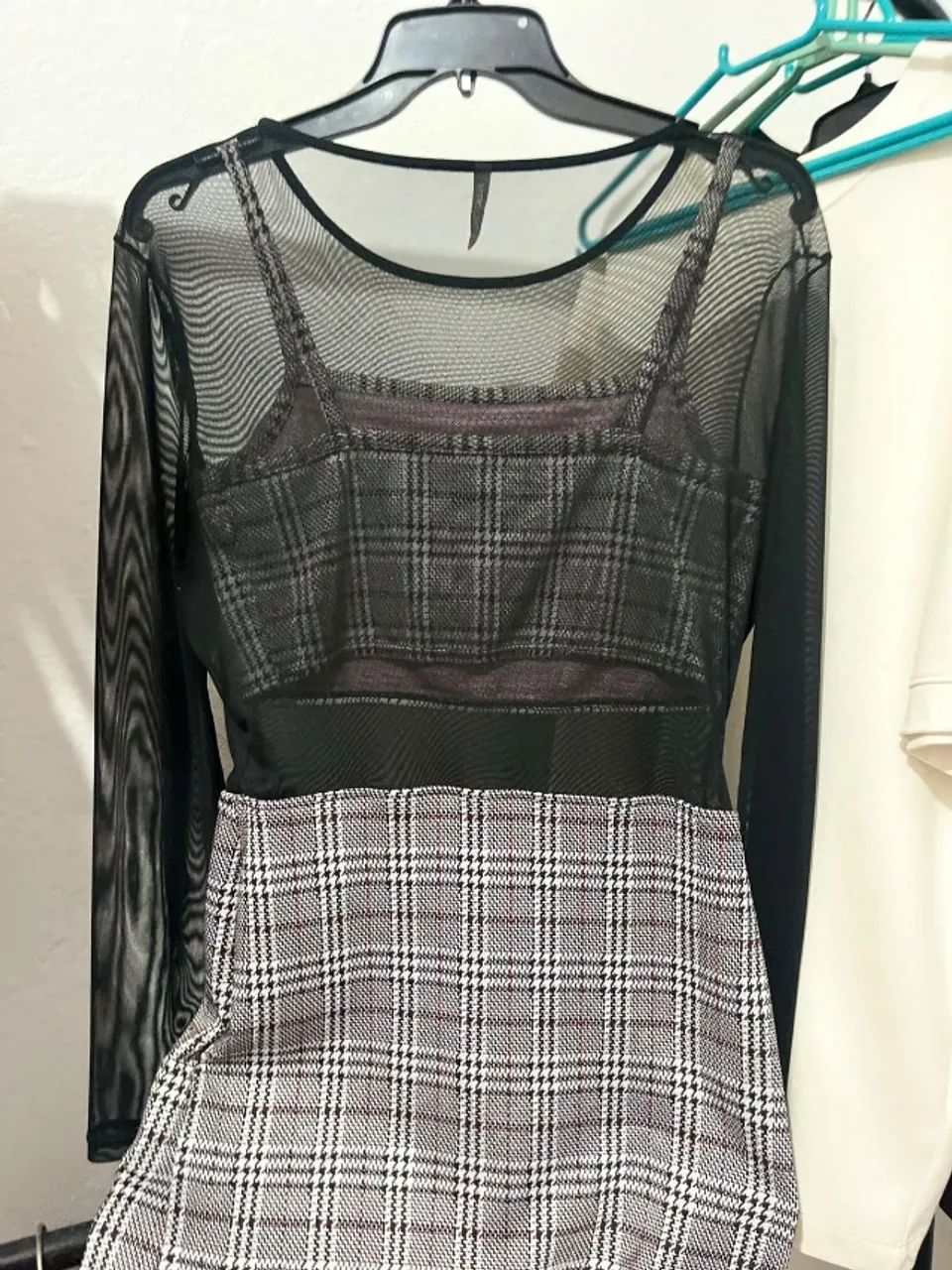 vestido xadrez tam p - Foto 2