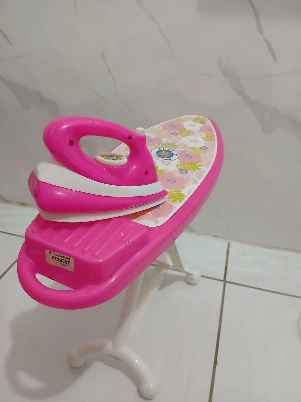 Kit Tábua de Passar e Ferro Infantil Mercotoys - Foto 5