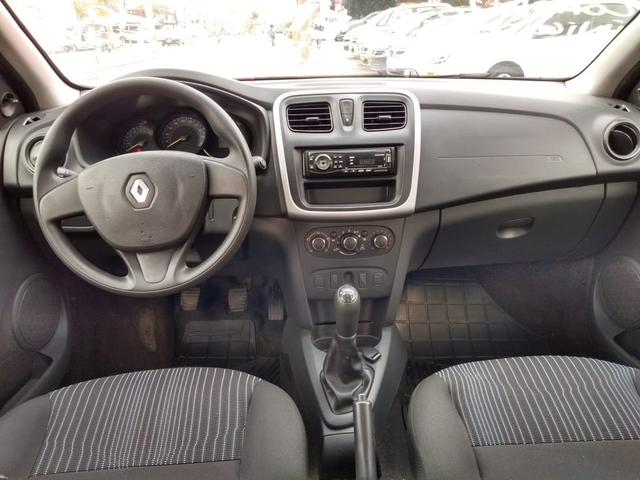 Sandero 2016 ENT : 0 + x 990,00 gnv pronta entrega - Foto 3