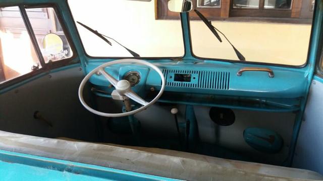 Kombi Corujinha 1964 azul, motor, suspenção, freios e elétrica nova - Foto 15