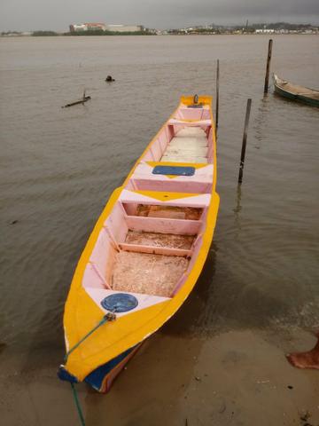 Barco de fibra