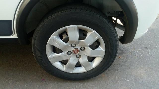 Fiat palio fire way 1.0 15/16 mec. flex branca - Foto 16