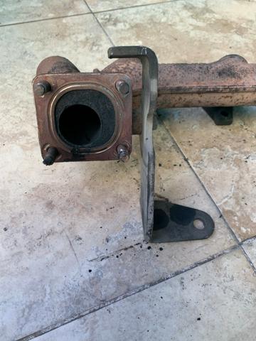 Coletor turbina escapamento fiat ducato jtd 2,8 original - Foto 4
