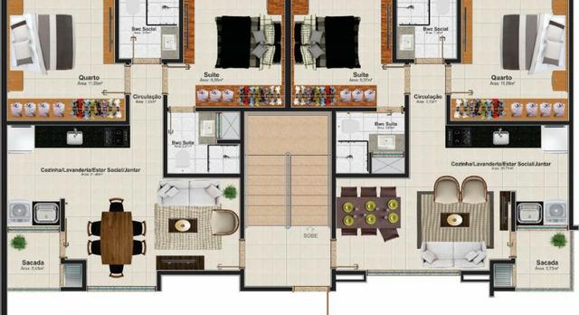 Oportunidade! Apartamento a 900m do mar, Balneário Piçarras! - Foto 7