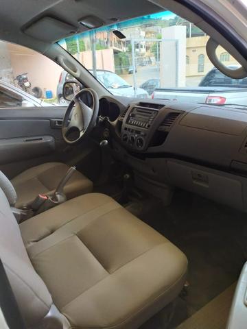 Toyota hilux 2.5 4x4 cs 16v turbo diesel 2p manual branca 2011 ? 2011/2011 - Foto 5