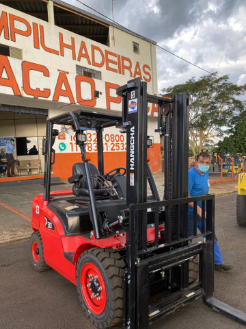 Empilhadeira Nova Zero 2021 Hangcha Diesel Prolift - Foto 4
