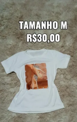 Baby look tamanho M