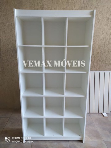 ESTANTE COLMEIA EXPOSITORA NICHO LOJA 100% MDF