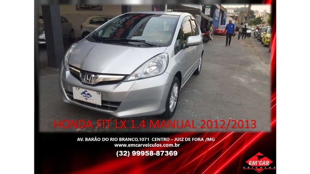 HONDA FIT LX 1.4 MANUAL 2013