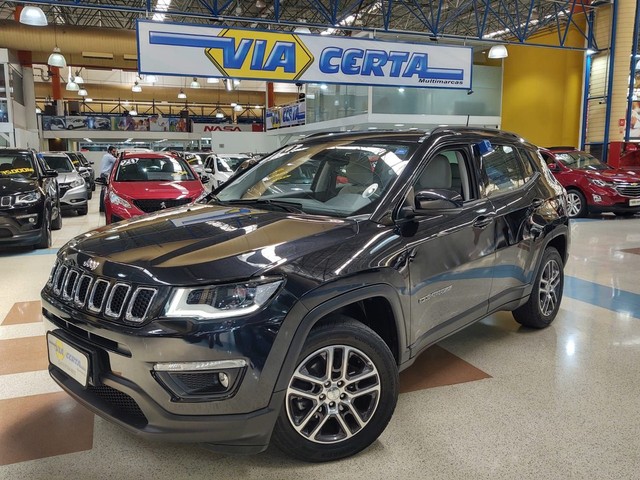 JEEP COMPASS 2.0 FLEX SPORT * C/ INTERIOR CARAMELO *