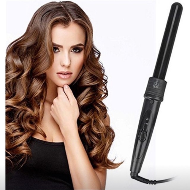 Modelador de cachos PROFESSIONAL TOURMALINE CERAMIC 3 em 1 - Foto 6