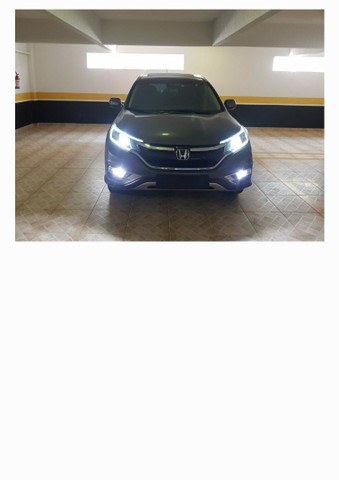 CRV EXL FLEX 4WD 2015 CINZA TOP DE LINHA